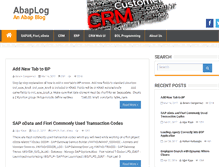 Tablet Screenshot of abaplog.com